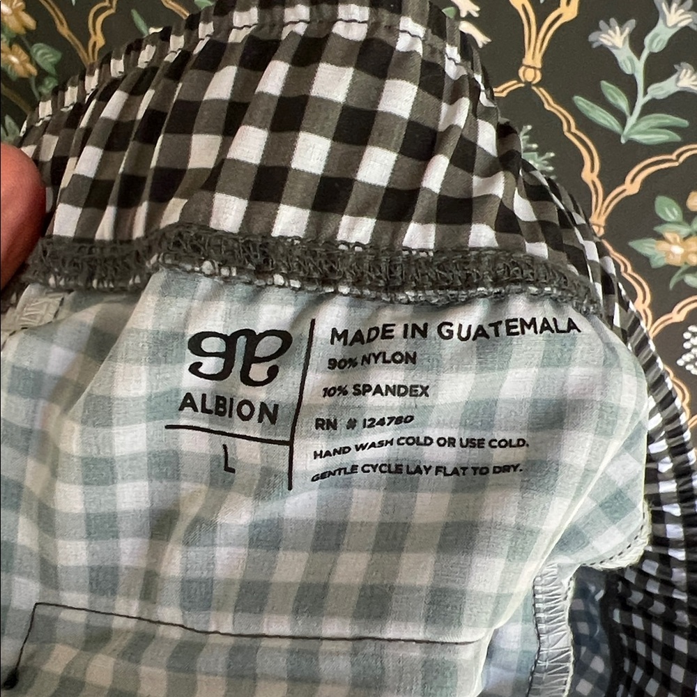 Albion Fit Black Check Jetsetter Jogger Pants - Picture 6 of 9